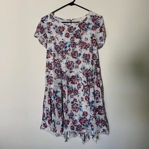Floral swing dress